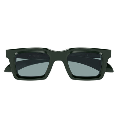 Alexander McQueen Occhiali da Sole AM0506S 004 Verde Verde Uomo