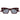 Alexander McQueen Occhiali da Sole AM0536S 004 Rosso Azzurro Donna