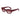 Alexander McQueen Occhiali da Sole AM0548S 003 Burgundy Rosso Donna 2