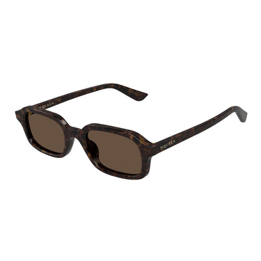 Alexander McQueen Occhiali da Sole AM0558S 002 Marrone Marrone Uomo 2