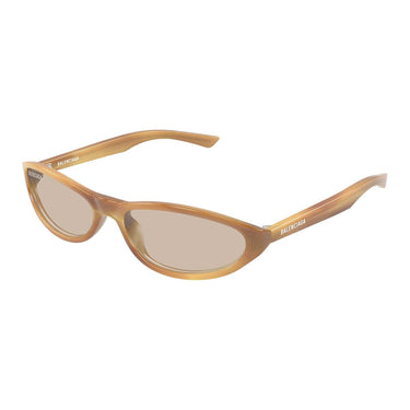 Balenciaga Occhiali da Sole BB0007S 017 Marrone/Marrone Unisex 2