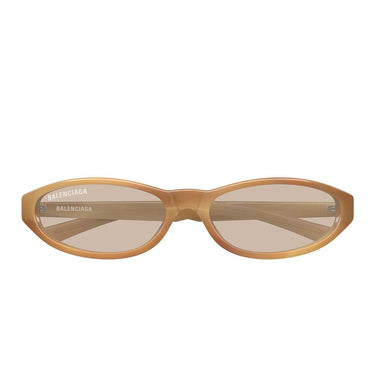 Balenciaga Occhiali da Sole BB0007S 017 Marrone/Marrone Unisex