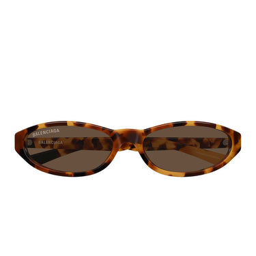 Balenciaga Occhiali da Sole BB0007S 018 Marrone/Marrone Unisex
