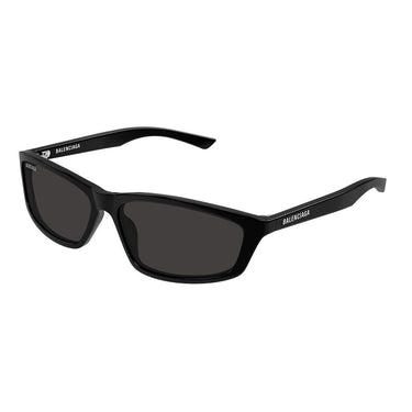 Balenciaga Occhiali da Sole BB0401S 001 Nero/Grigio Unisex 2