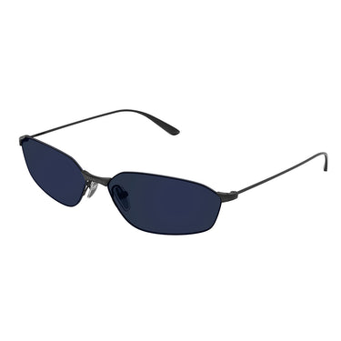Balenciaga Occhiali da Sole BB0412S 003 Grigio/Blu Unisex 2
