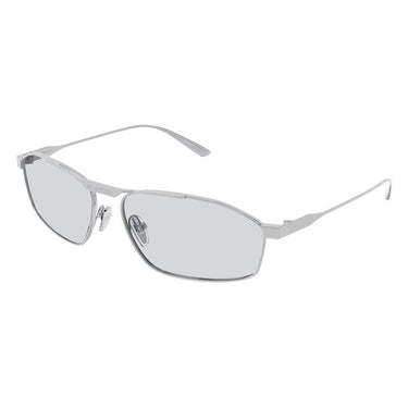Balenciaga Occhiali da Sole BB0416S 004 Argento Grigio Uomo 2