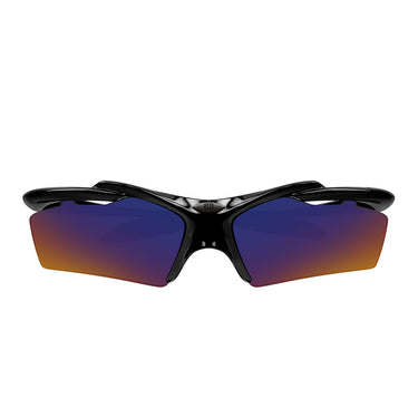 Balenciaga Sonnenbrille BB0420S 002 Schwarz Violett Unisex