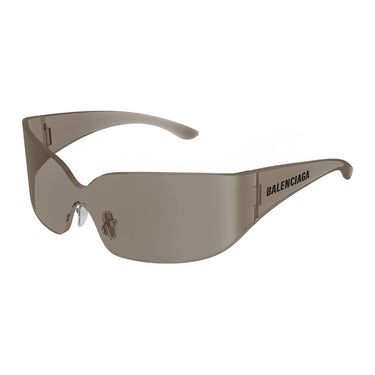 Balenciaga Occhiali da Sole BB0421S 002 Marrone Marrone Unisex 2