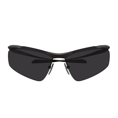Balenciaga Occhiali da Sole BB0462S 001 Grigio Grigio Unisex