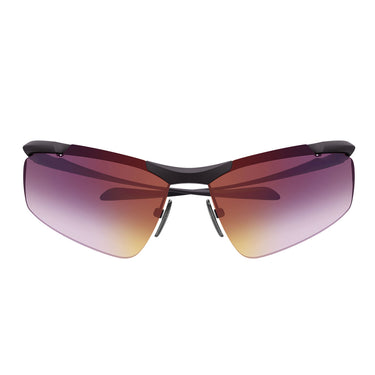 Balenciaga Occhiali da Sole BB0462S 002 Rutenio Viola Unisex