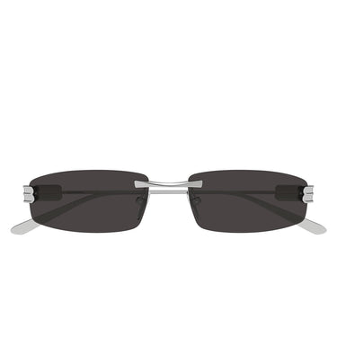 Balenciaga Occhiali da Sole BB0488S 001 Rutenio/Grigio Uomo