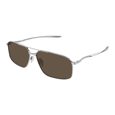 Balenciaga Occhiali da Sole BB0492S 002 Rutenio Marrone Uomo 2