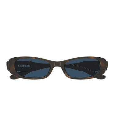 Balenciaga Occhiali da Sole BB0510S 002 Marrone/Blu Donna