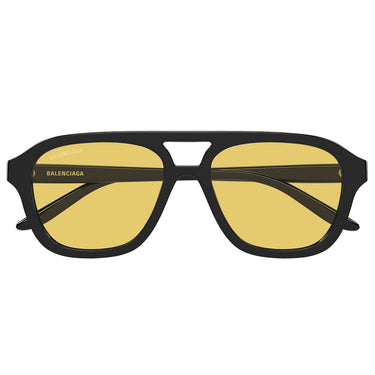 Balenciaga Occhiali da Sole BB0525S 002 Nero/Giallo Uomo