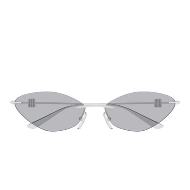 Balenciaga Occhiali da Sole BB0536S 003 Argento/Grigio Donna