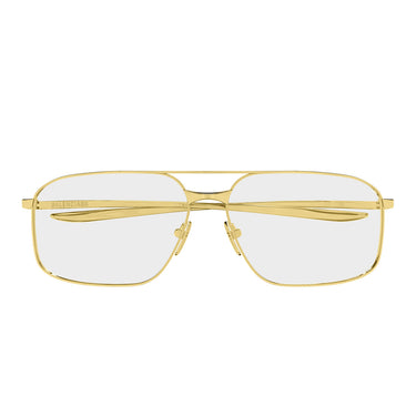 Balenciaga Occhiali da Vista BB0495O 002 Oro Trasparente Uomo