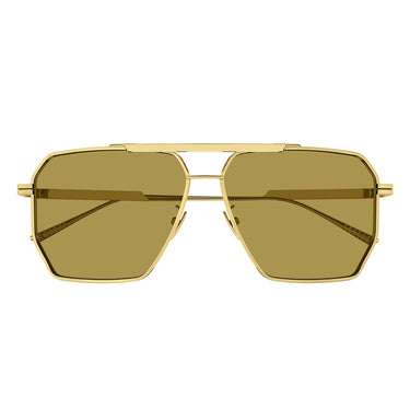 Bottega Veneta Sunglasses BV1012S 008 Gold/Brown Men