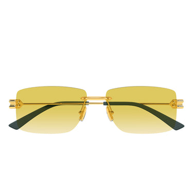 Bottega Veneta Sonnenbrille BV1126S 006 Gold/Gelb Herren