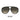 Bottega Veneta Occhiali da Sole BV1273S 010 Drop Aviator Nero/Marrone Unisex