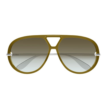 Bottega Veneta Occhiali da Sole BV1274S 006 Argento/Verde Unisex