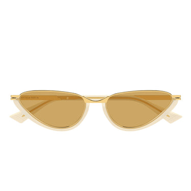 Bottega Veneta Occhiali da Sole BV1346S 003 Giallo/Marrone Donna