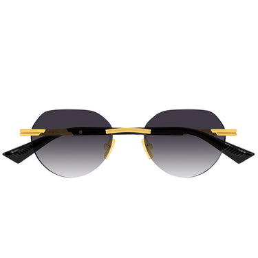 Bottega Veneta Sonnenbrille BV1379S 001 Gold/Grau Herren