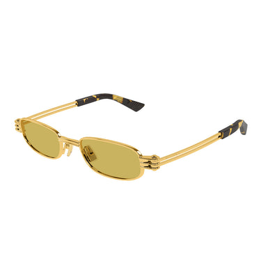 Bottega Veneta Occhiali da Sole BV1381S 002 Oro/Giallo Unisex 2