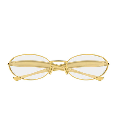 Bottega Veneta Occhiali da Sole BV1386S 008 Oro/Trasparente Unisex