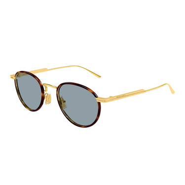 Bottega Veneta Occhiali da Sole BV1389S 002 Oro/Blu Uomo 2