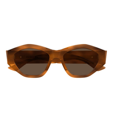 Bottega Veneta Sunglasses BV1408S 002 Brown Brown Woman