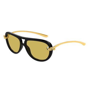 Bottega Veneta Occhiali da Sole BV1418S 001 Oro/Giallo Donna 2