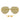 Bottega Veneta Sunglasses BV1436S 004 Yellow Brown Unisex