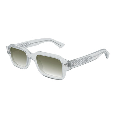Bottega Veneta Occhiali da Sole BV1442S 003 Grigio Verde Uomo 2