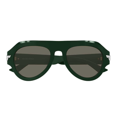 Bottega Veneta Occhiali da Sole BV1488S 005 Verde/Marrone Unisex