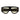 Bottega Veneta Occhiali da Sole BV1492S 002 Nero/Marrone Unisex