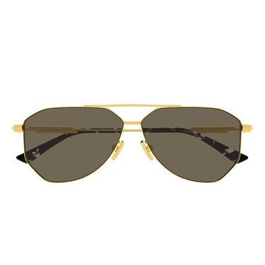 Bottega Veneta Occhiali da Sole BV1508S 003 Oro/Marrone Unisex