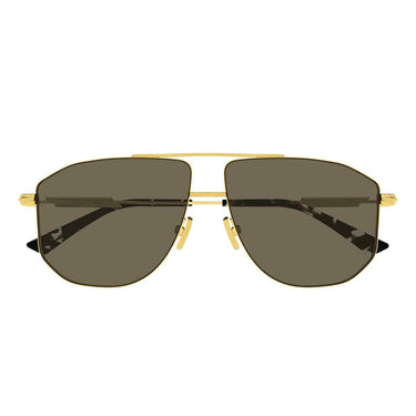 Bottega Veneta Occhiali da Sole BV1509S 003 Oro/Marrone Unisex