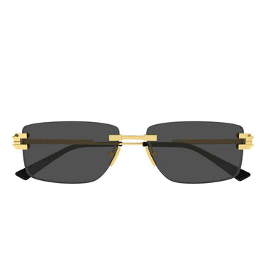 Bottega Veneta Occhiali da Sole BV1511S 001 Oro/Grigio Unisex