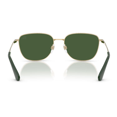 Burberry Occhiali da Sole BE3171 110971 Oro Chiaro Verde Scuro Uomo 4