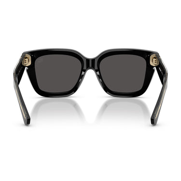 Burberry Occhiali da Sole BE4453 300187 Nero Grigio Scuro Unisex 4