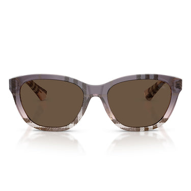Burberry Occhiali da Sole BE4486 422073 Check Gradient Rose/Marrone Donna
