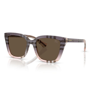Burberry Occhiali da Sole BE4487 422073 Check Gradient Rose/Marrone Donna 2