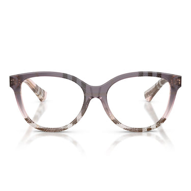 Burberry Occhiali da Vista BE2456 4220 Check Gradient Bow/Trasparente Donna
