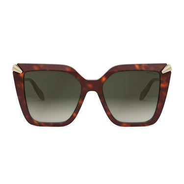 Bvlgari Okulary Przeciwsłoneczne BV40002I 54F Serpenti Havana/Brązowy Gradient Damskie