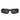 Bvlgari Sunglasses BV40014I 01A B.Zero1 Black/Smoky Gray Women's