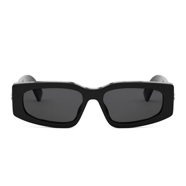 Bvlgari Sunglasses BV40014I 01A B.Zero1 Black/Smoky Gray Women's
