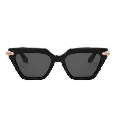 Bvlgari Sunglasses BV40031I 01A Serpenti Black/Smoky Gray Women