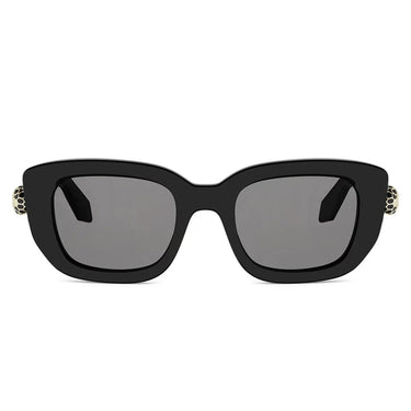 Bvlgari Serpenti Forever Nero Rettangolare Occhiali da Sole