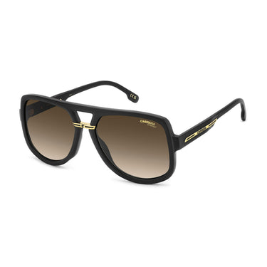 Carrera Occhiali da Sole VICTORY C 10 S I4686 Nero Oro Marrone Sfumato Verde Uomo 2