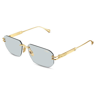 Cazal Occhiali da Sole Cazal 7121/3 002 Oro/Grigio Chiaro Unisex